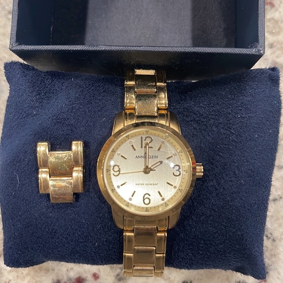 Anne Klein Gold Link Watch - Picture 5 of 16